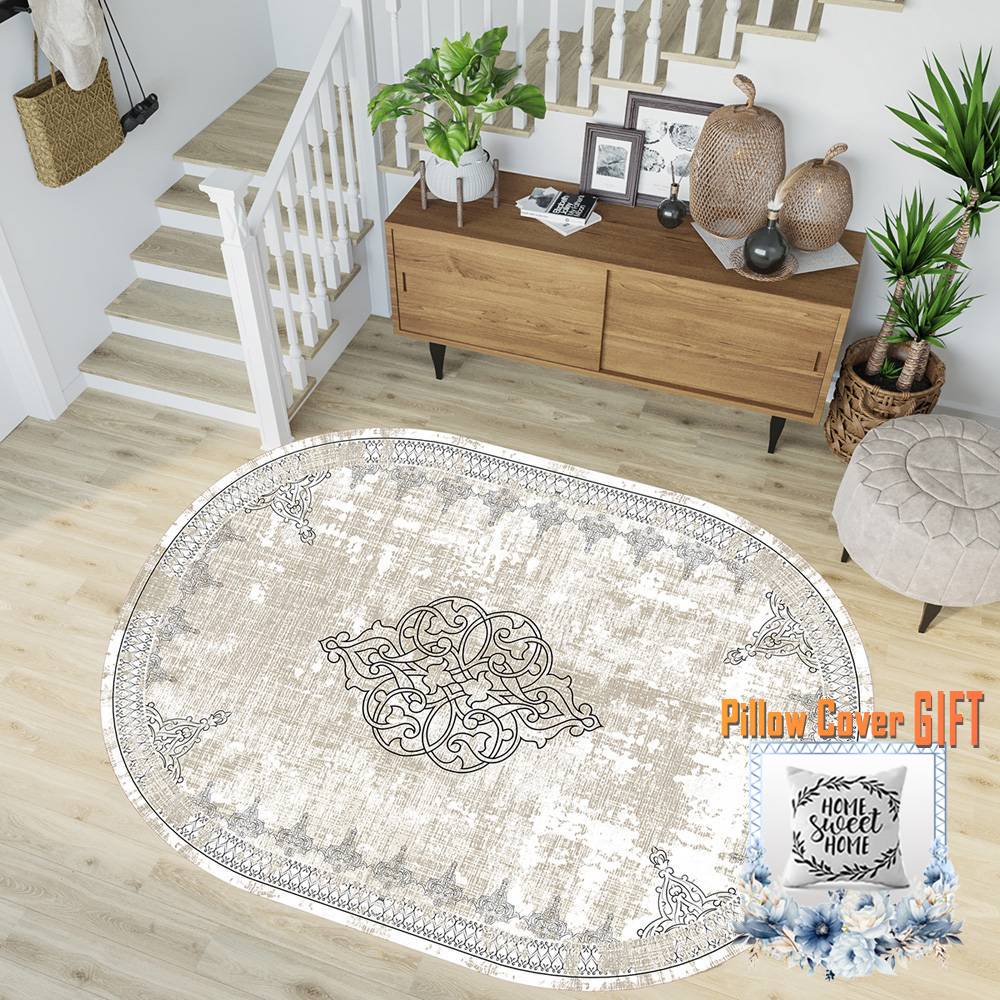 

Mosimoso Home RC1748 Ковер с кожаной подошвой и цифровой печатью