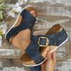Fashion Women Platform Sandals 2025 New Casual Slippers Fashion Wedges Sandals Women Open Toe Beach Shoes for Women Zapatos De Mujer