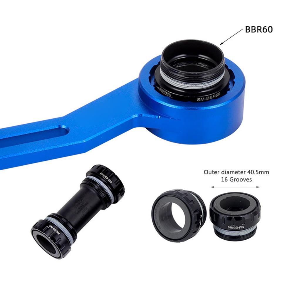 6-in-1 Axle Wrench Bike Bottom Bracket Tool Bicycle BB Wrench Central Axle Wrench Bicycle DUB Crankset Installation Removal Tool