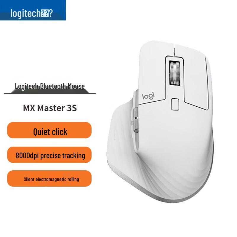 Logitech MX Master 3S Wireless Ergonomic Mouse