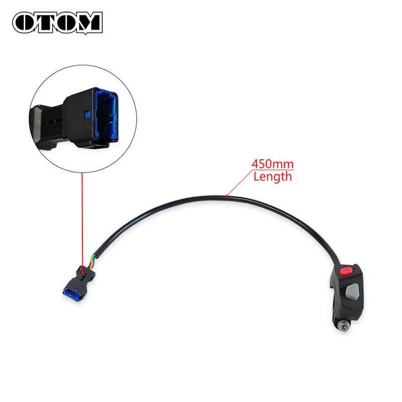 

OTOM 2023-2024 Motorcycle Start Kill Switch Stop Button Handlebar ON/OFF For KTM HUSQVARNA GASGAS SX SXF XC XCF FE TC TE MC ECF
