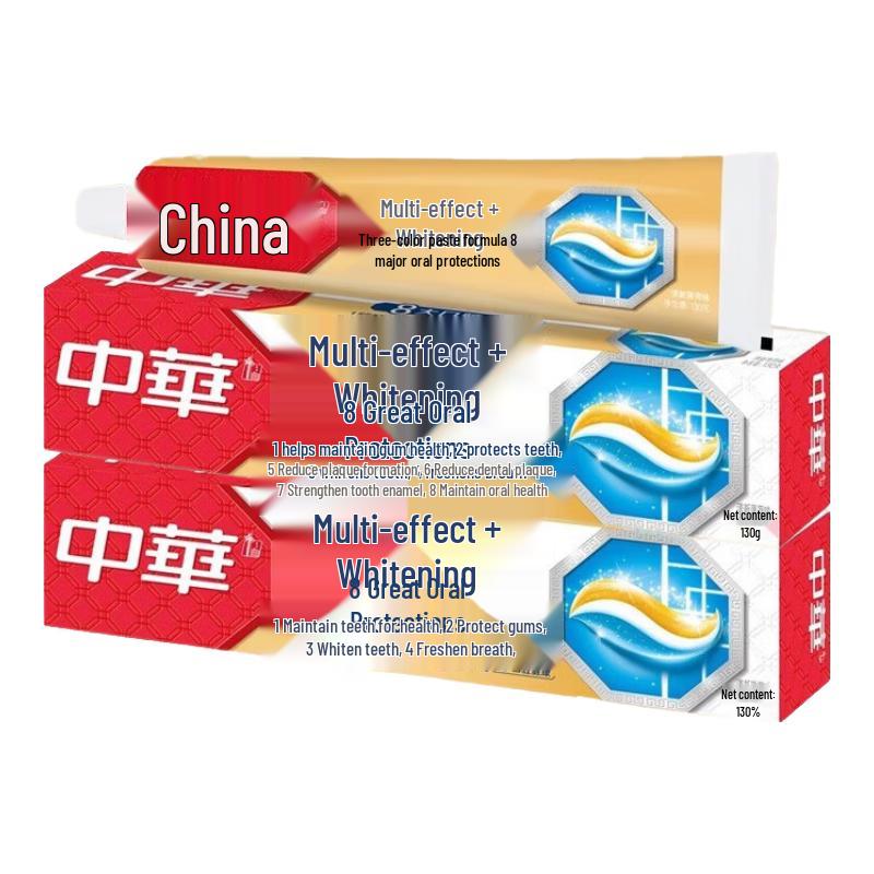 

Zhonghua Multi-Effect & Whitening Fresh Mint Toothpaste