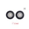 1" - 3.5" Rubber Pu Wheel With Plastic Hub For Rc Airplane Replacement Parts