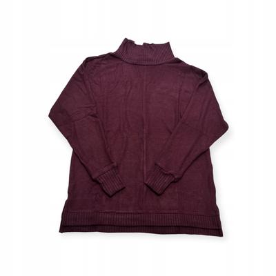 Purple Women's Turtleneck Sweater Loft S