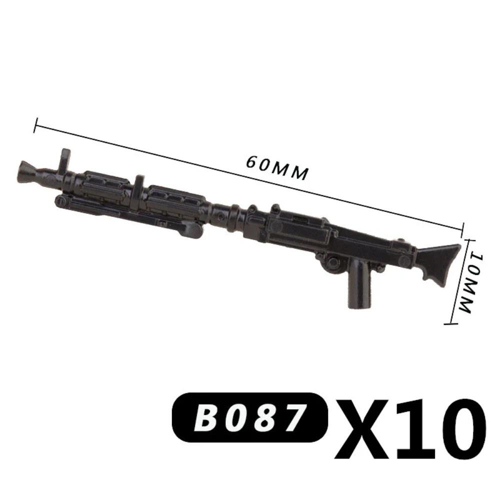 Military Building Blocks MOC Star Movie Characters Solider Figures War Mini Bricks Weapons Accessories Guns Cloak Axe Armor