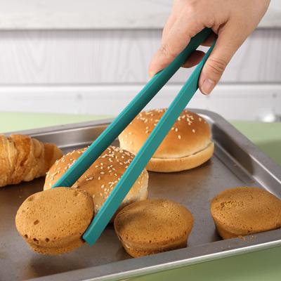Silicone Food Tongs for Kitchen, Non-slip Cooking Clip, BBQ Clamp, Salad Tools, Grill Accessories