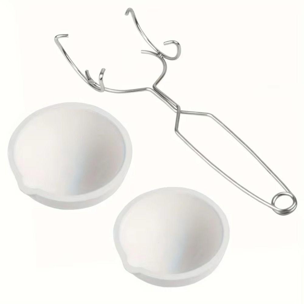 Heat-resistant Quartz Crucible with Spout Jewelry Casting Tools Furnace Tools  Platinum Refining