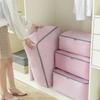 Closet Organizer Simple Pure Color Wrap Clutter Storage Bag Zip Lock Plastic Bag Luggage Organizer Oxford Quilt Storage Bag
