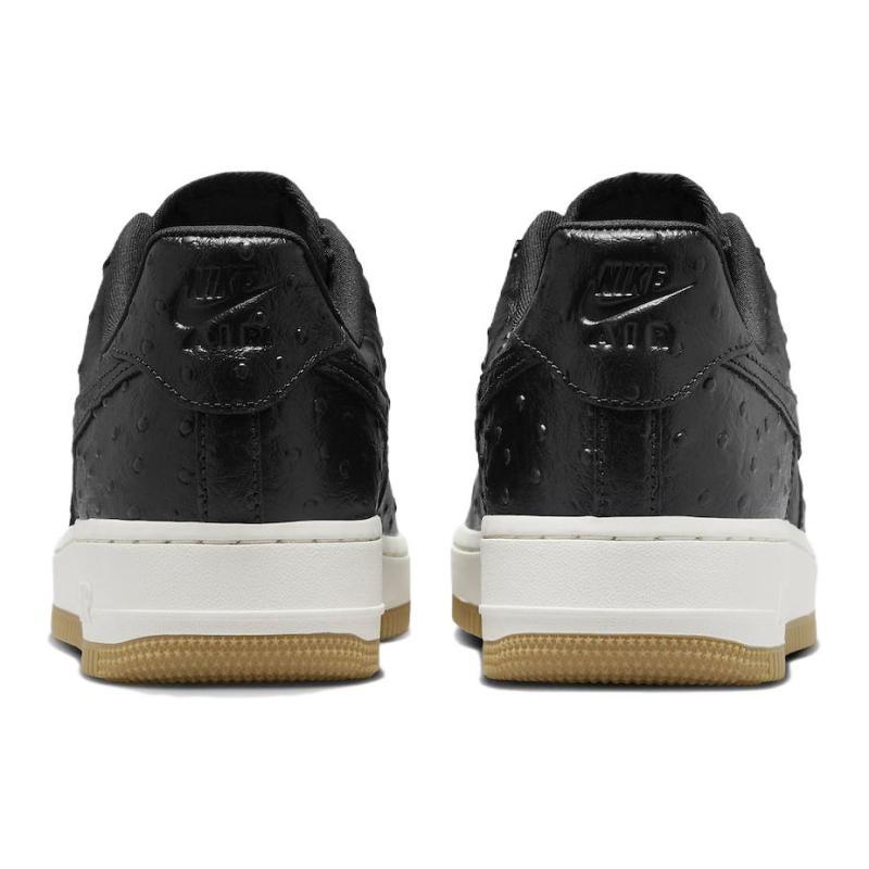 Nike Air Force 1 Low '07 Black Ostrich Gum Women's Sneakers DZ2708-002