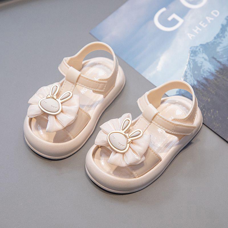 

Girls Cute Butterfly Princess Sandals - Soft Sole, Comfortable for Travel 19 (Foot length ~13cm)