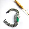 New European and American Hip-hop Trend Men's Style Diamond Studded Chain Religious Saint Judas Accessories Personalized Splicing Saint Judas Bracelet