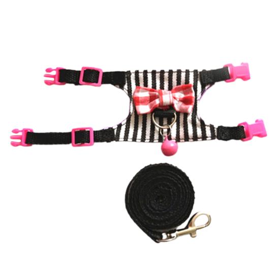 

Pet Chest Strap Small Adjustable Denim Adorable Pet Traction Rope for Rabbit S