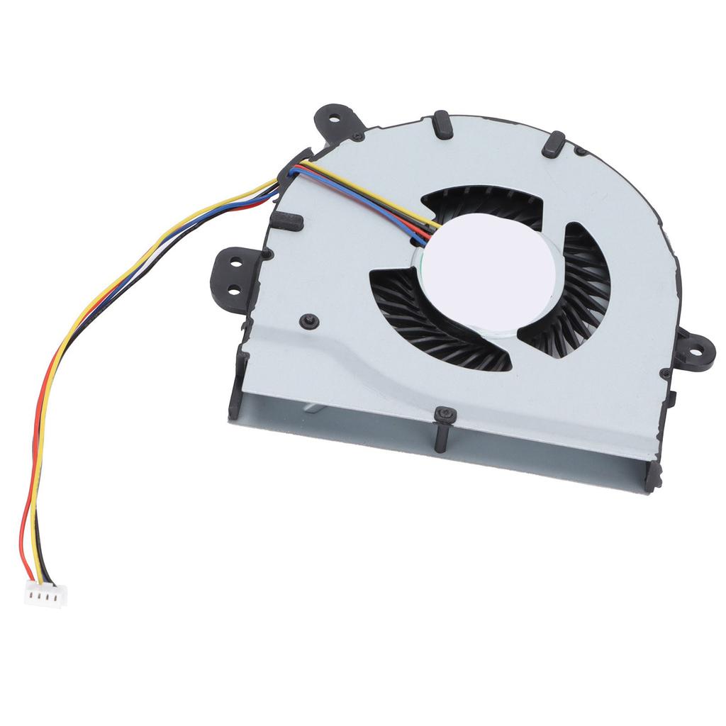 CPU Fan Durable Fast Heat Dissipation 4‑Pin Connector Radiator Fan for Lenovo S300 S400 S435 S410