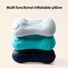 2/1Pcs Portable Inflatable Pillow Foldable Napping Neck Protection Office Travel Pillow Home Neck & Waist Support Air Pillow