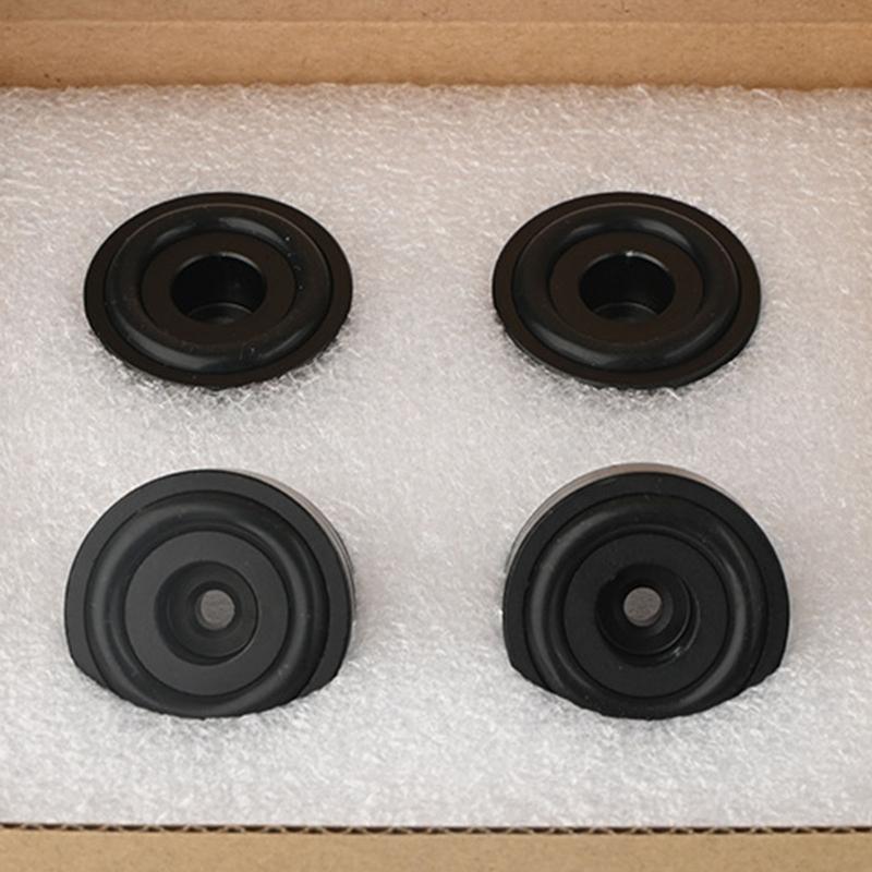 4 PCS /set Speaker Floor Protector Mats 30X15mm Shock and Noise Cancelling Mat peaker Spikes Floor Protectors Shoes Mat