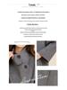 Women's Extra Long Stand Collar 100% Wool Coat - Double-Faced, Loose Fit, Fashionable Autumn/Winter Wear