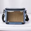 Breathable Mesh Pet Travel Bag Portable Large Capacity Pet Carrier Adjustable Straps Clear Window Hamster Carrying Bag Travel