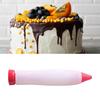 Cake Silicone Nozzle Syringe Pastry Icing Writing Pen DIY Baking Decor for Home Kitchen