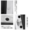 Black No Logo Door Striker Cover Door Lock Cover Toyota Prius 60 Series 5th