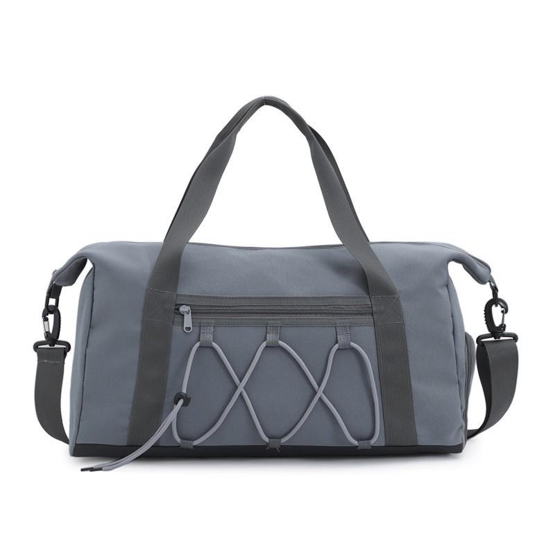 Travel Bag Women's Short-distance Portable Large-capacity Dry Wet Separation Sports Fitness Can Be Covered With Pull Rod Luggage