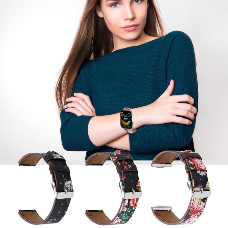 Correa de Cuero con Hebilla Clásica para un Aspecto Elegante Correa de Cuero de Lujo Instalación Sencilla para watch fit3