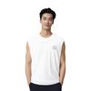 Li Ning Wade Series Solid Color Round Neck Comfortable Breathable Loose Tank Top Men Tops White AVSU023-1