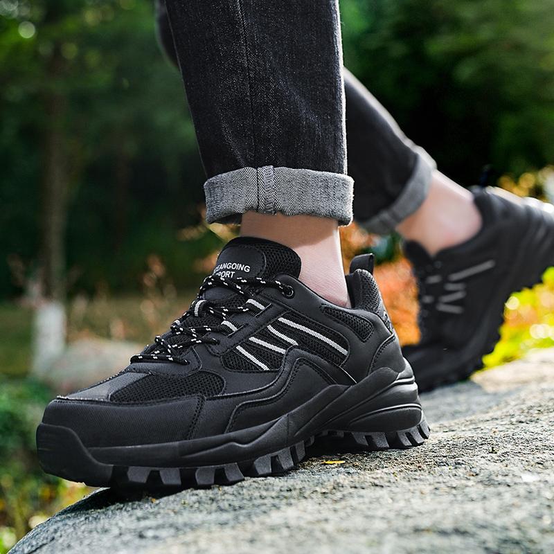 Mode PARZIVAL Sommer Herrenstiefel Mesh Wanderschuhe Freizeitsneaker Herren Stiefeletten Outdoor Trekking Wanderschuhe Klettern Sportschuhe