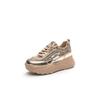 Special canvas dad shoes women's 2025 spring new casual shoes French round head thick sole heightening casual sports shoes
