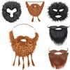 Halloween Fake Beard With Monkey Design For Adults Party Costumes