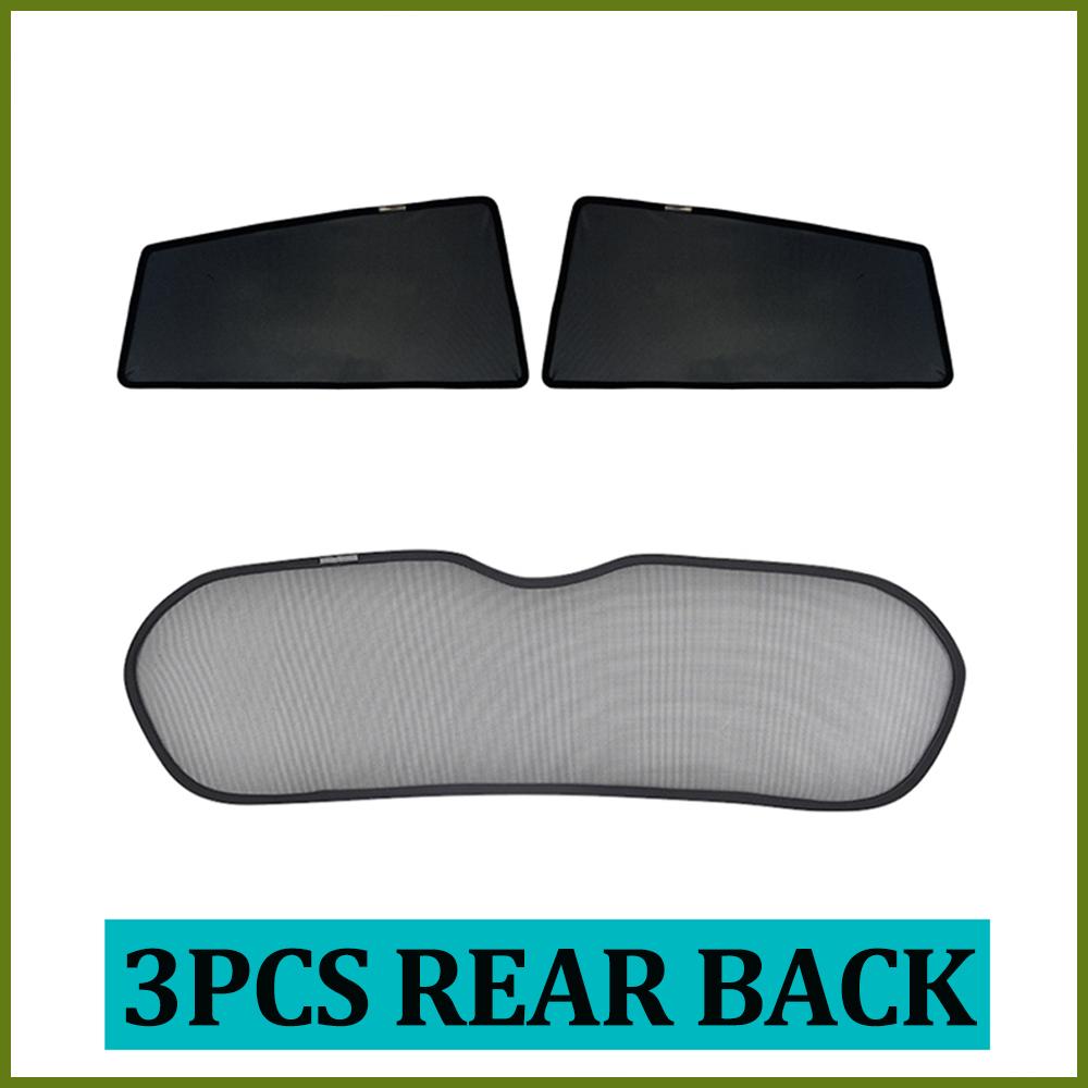 Magnetic Car Side Window Sunshades For Toyota RAV4 XA40 (2014-2019) For Rear Passenger Privacy Auto Window Sun Protection SHADESWindshield Sunshades