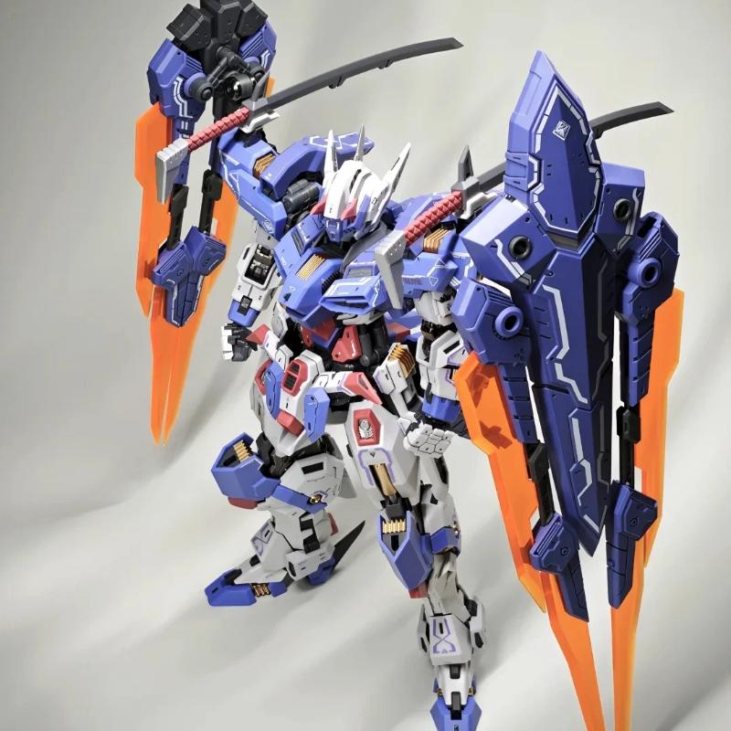 Original Holographic Translucent Valkyrie Assembly Model Action Figures Mecha Scp Process Toys Desktop Decoration Collectible Present