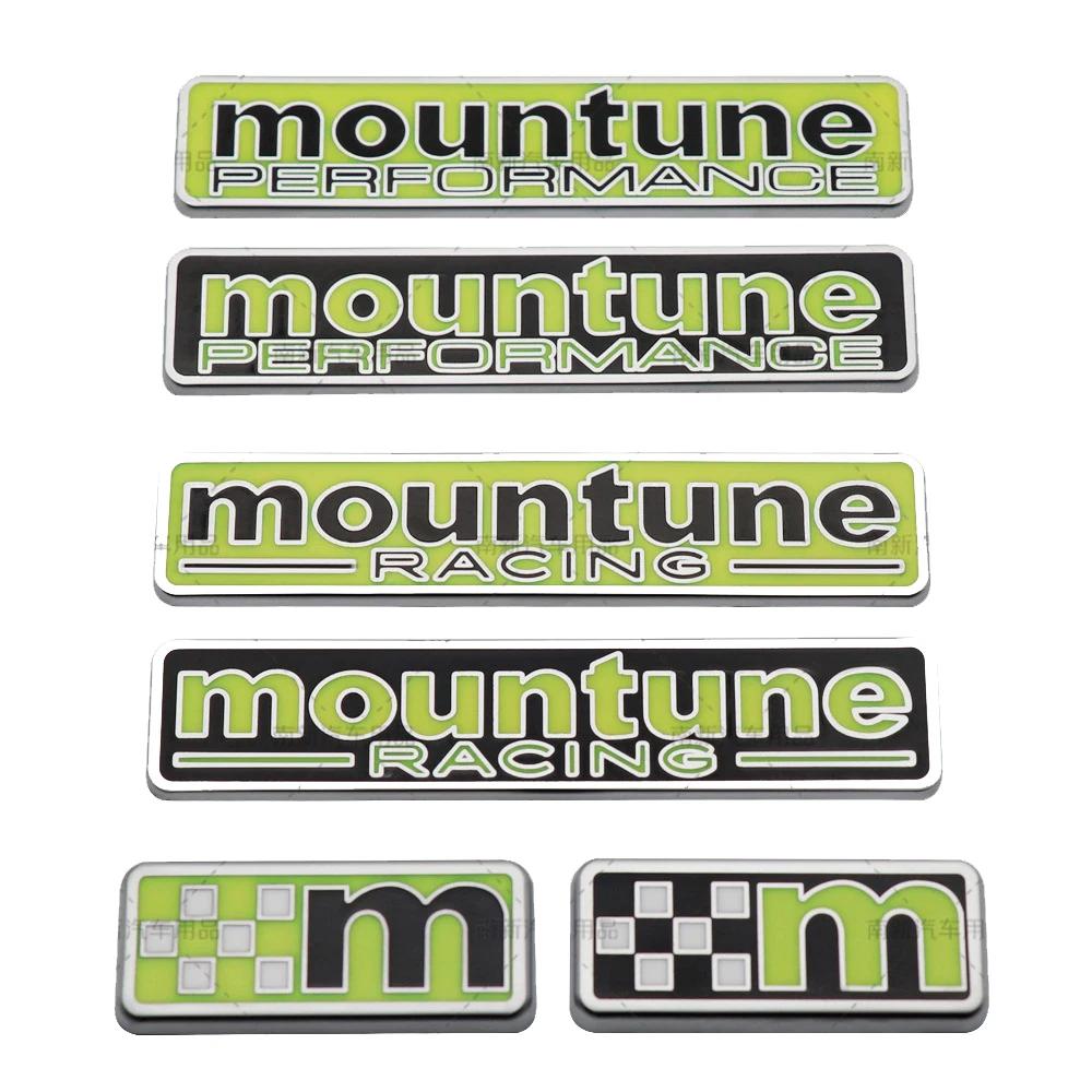 Metal M Mountune Racing Car Body Emblem Badge Sticker Decal for Fo-rd