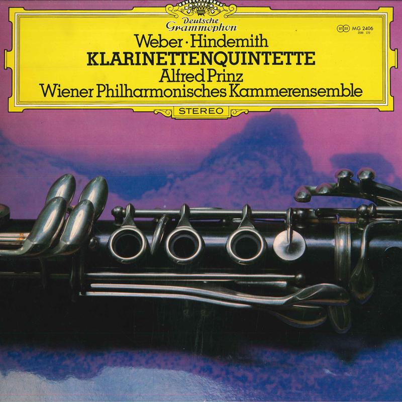 

LP Record WIENER PHILHARMONISCHES KAMMERENSEM - Weber / Hindemith: Klarinetten Quin MG2406 DEUTSCHE GRAMMO Japan Classical Used