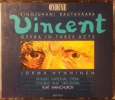 CD EINOJUHANI RAUTAVAARA, JORMA HYNNIN - Vincent ODE7502 Ondine 1990 Finnland Klassisch Gebraucht