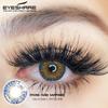 Eyeshare Lentile de contact Color Softlens 1 pereche Seria 3TONE Lentile de contact colorate Ochi Utilizare anuală Contacte cosmetice