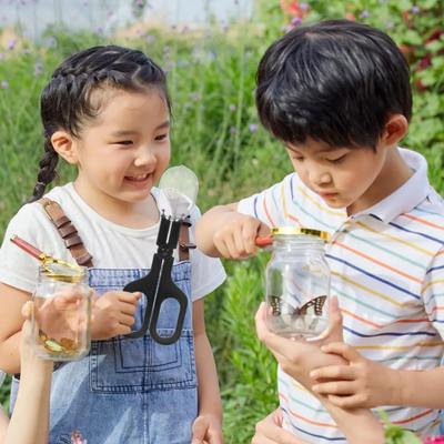 Reptile Terrarium Lizards Plastic Tongs Tweezers Children School Plant Insect Biology Study Tool Pet Raising Feeding Tool Clip