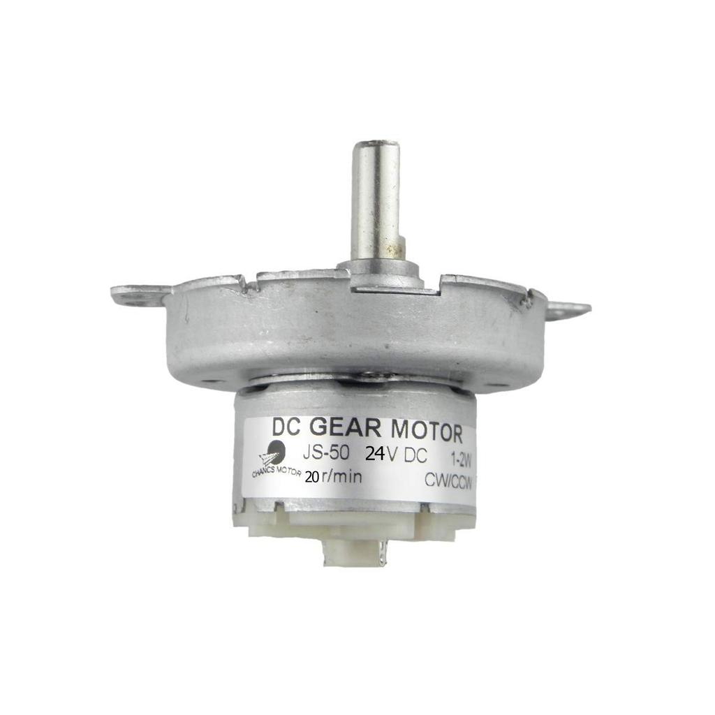CHANCS 24V DC 20RPM JS-50 DC Gear Motor D Axis DC Synchronous Motor