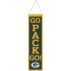Bannière - WINCRAFT - NFL Teams SLOGAN - 80x20cm - 70% Laine - Vert Bay Packers
