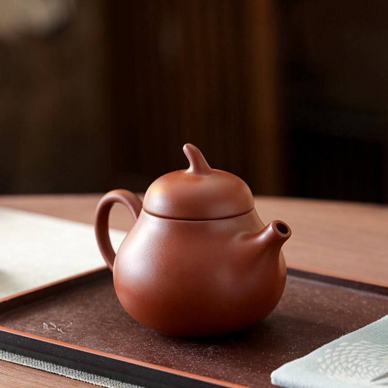 

110ML Yixing Teapot Tea Pot filter Xishi Pot Beauties Handmade Purple Clay Teaware Drinkware Set Drink Puer Tea Ceremony