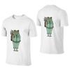 Mr Frog  Casual Commuting Reversible Tshirt Light Commuting Print Does Not Fade Unisexs Tshirts