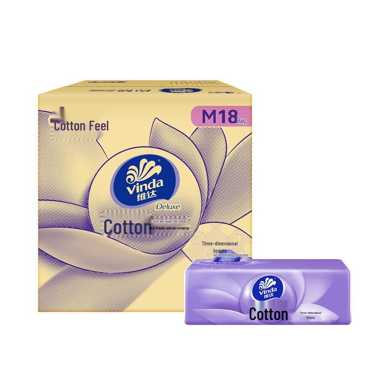 

Vinda Cotton Soft 3-Ply Facial Tissues