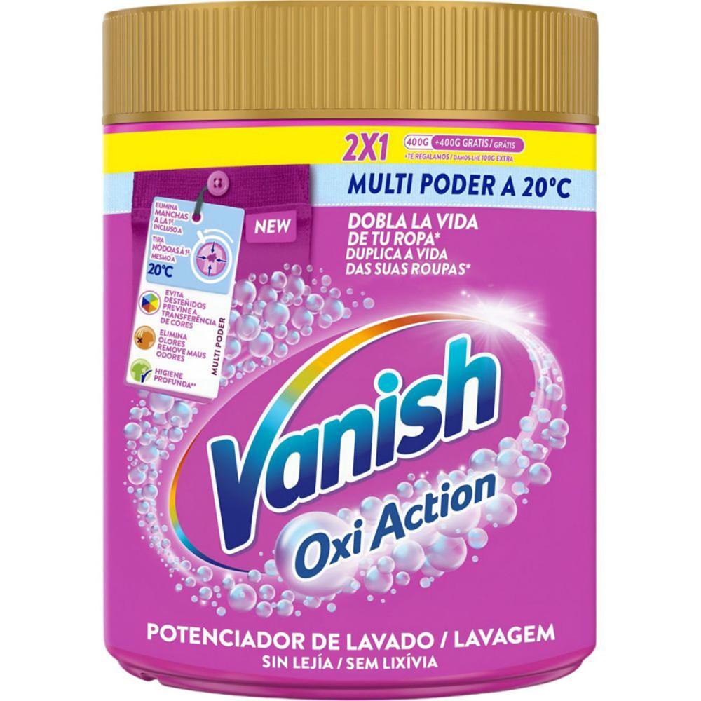 Vanish - Poudre Détachante Oxi Action pour Vêtements Colorés - 