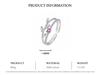 Elegant Zirconia Leaf Open Ring for Women - High-End European & American Style