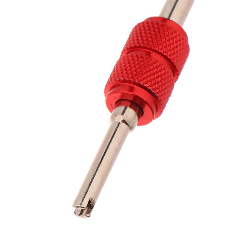 Universal Reifen Ventil Core Vorbauten Remover Schraubendreher Werkzeug Dual Verwenden Auto Zubehör