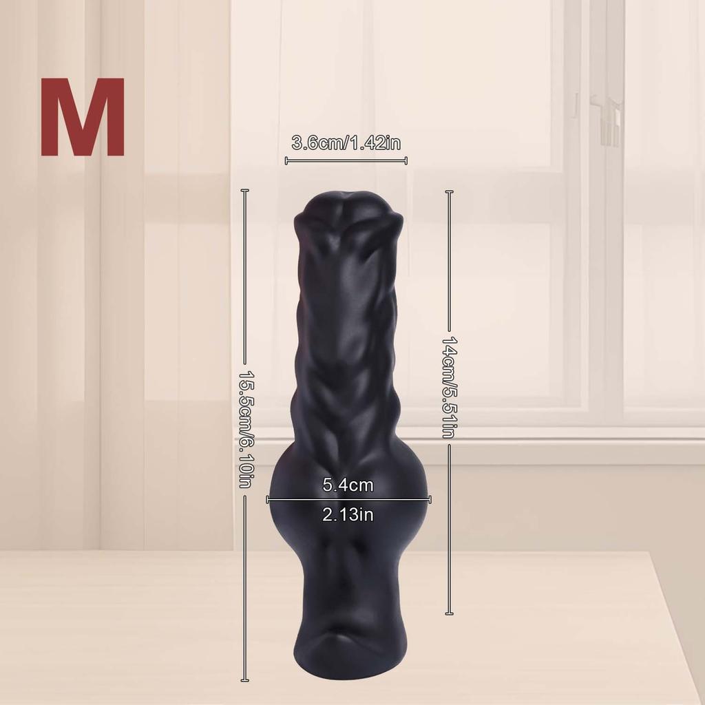 Liquid Silicone Irregular Anal Plug Adult Sex Toy Oversized Irregular Anal Expansion Penis Female Anal Masturbator