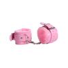Fleece Leather Pu Handcuffs Female Props Toy Fetters Iron Anklets Do Not Hurt Hands Photo Props Cos Spice Girls Students