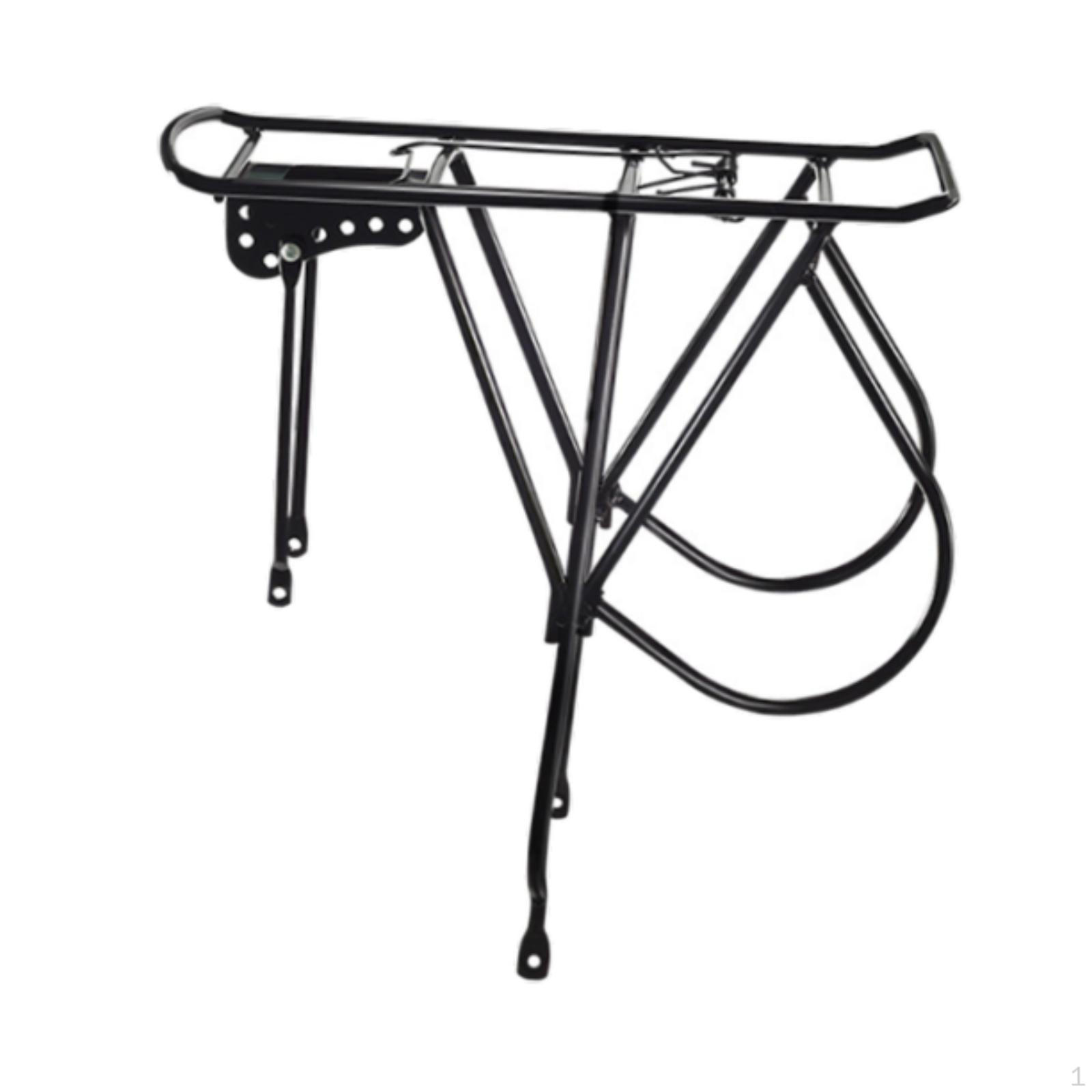 

Багажник для велосипеда, міцний задній багажник 39x40 cm_Large hole