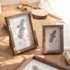 Wooden Photo Frame 5/6/7/8 Inch Picture Frames Wall Hanging Photo Display Stand Wedding Pictures Frame Workspace Household Decoration