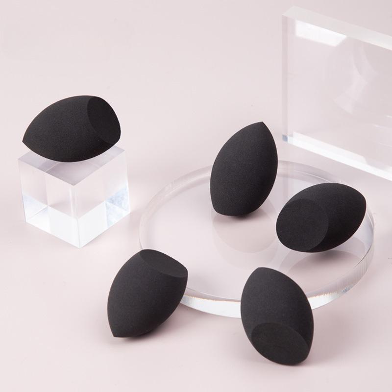 New Makeup Egg Sponge Puff Beauty Tool Bag Solid Color Makeup Egg Beauty Blender Set