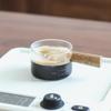 Heat-Resistant Glass Milk Jug with Wooden Handle & Measurement Markings, Ideal for Coffee, Baking & Household Use
